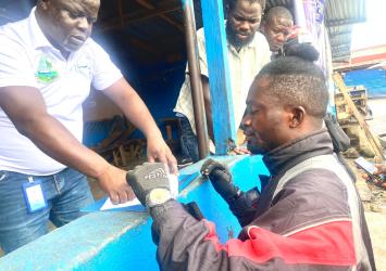12th Street Motocyclist during the registration 