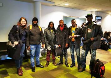 RSS Team alongside GIZ Yama Tomakova 