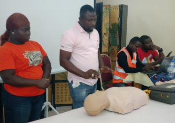 Basic Life Support trauma and and oxygen training 