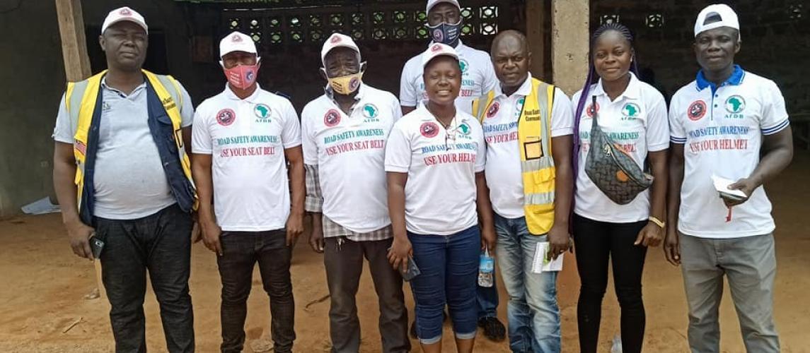 Gol Launches Road Safety Awareness Campaign in Rural Liberia